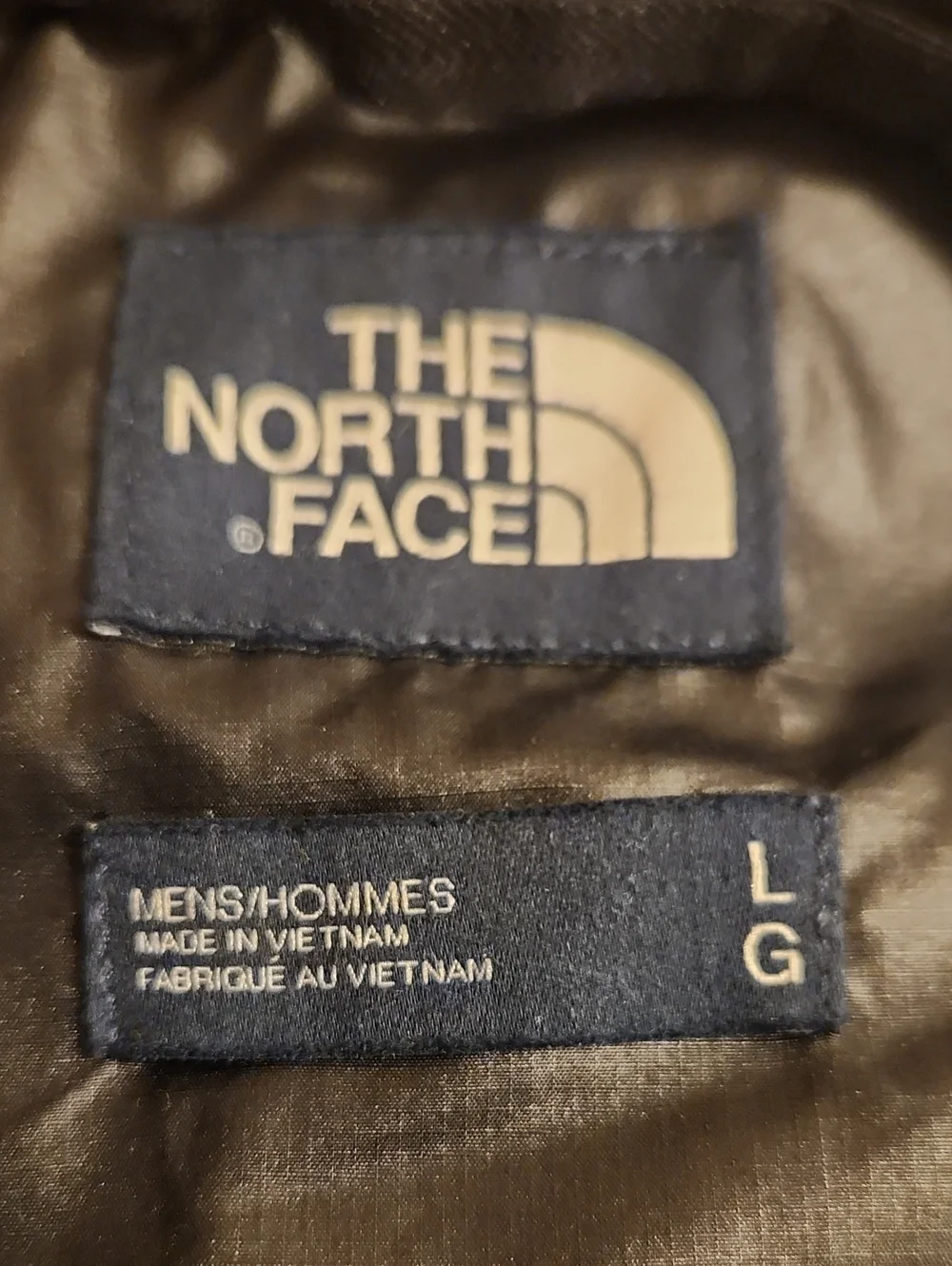 The North Face x UO Fanorak Mens L Yellow Black Topography Print Hooded Jacket